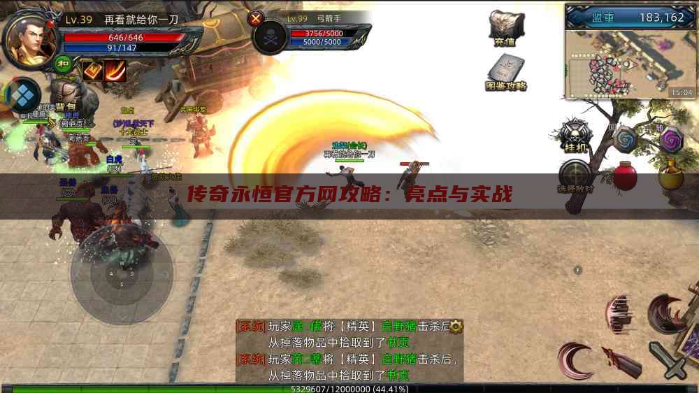 传奇永恒官方网攻略：亮点与实战