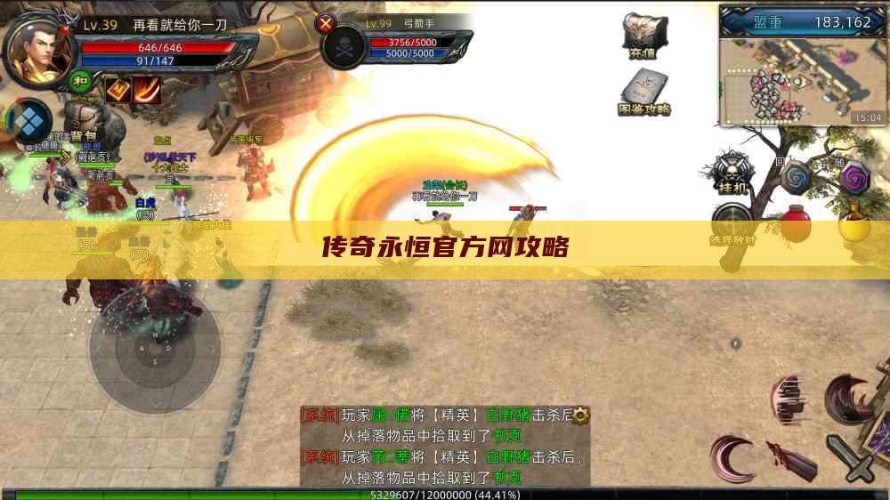 传奇永恒官方网攻略