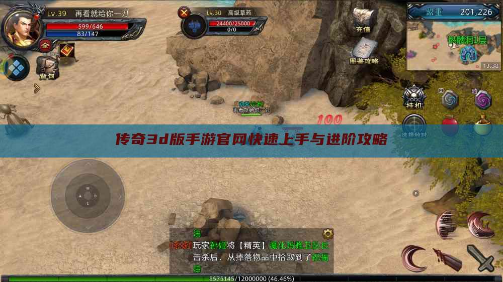 传奇3d版手游官网快速上手与进阶攻略