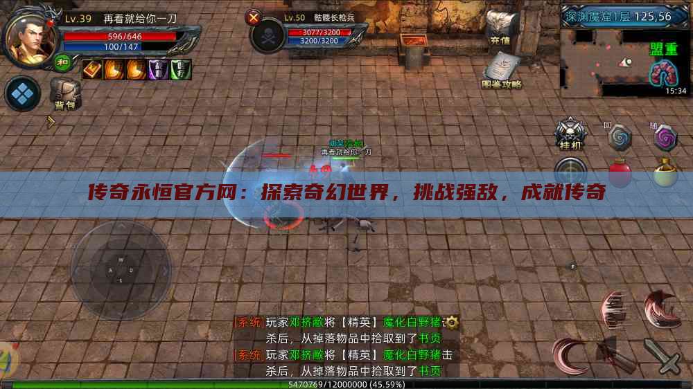 传奇永恒官方网:探索奇幻世界,挑战强敌,成就传奇