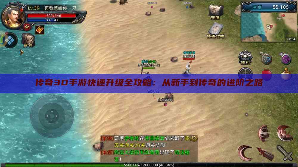 传奇3D手游快速升级全攻略:从新手到传奇的进阶之路