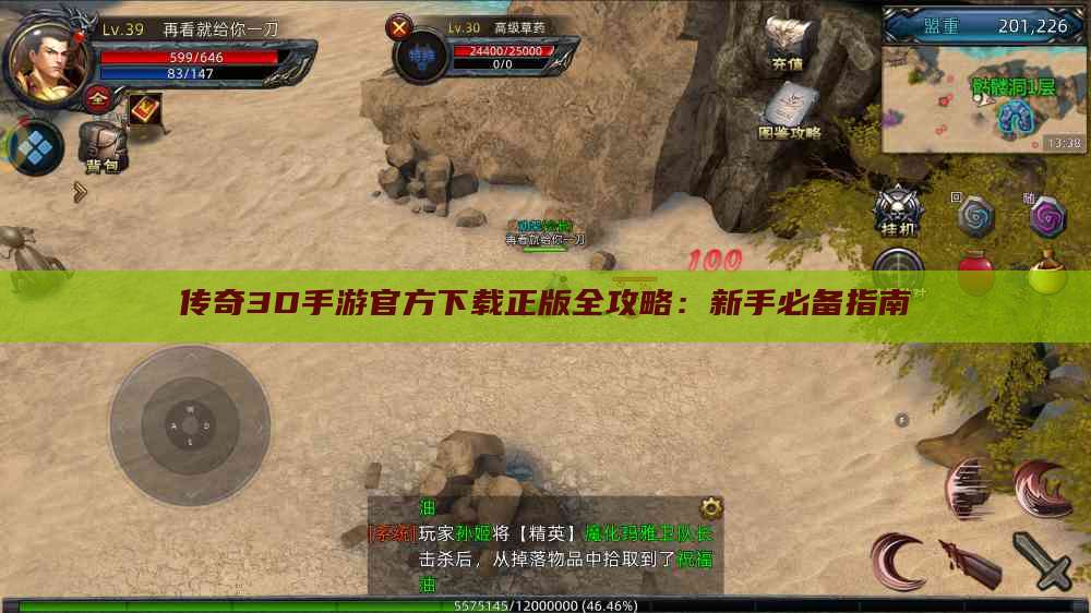 传奇3D手游官方下载正版全攻略:新手必备指南