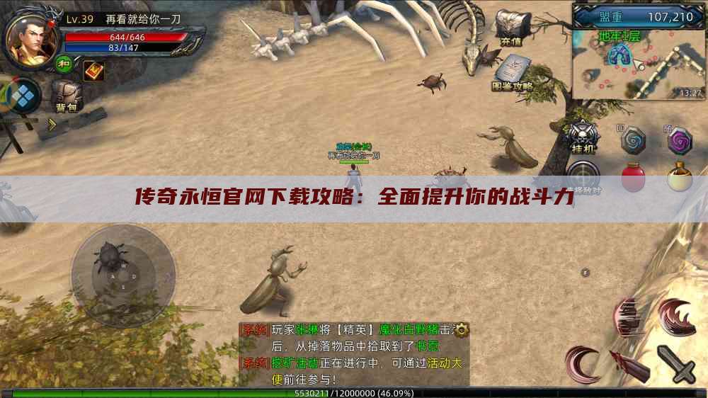 传奇永恒官网下载攻略:全面提升你的战斗力