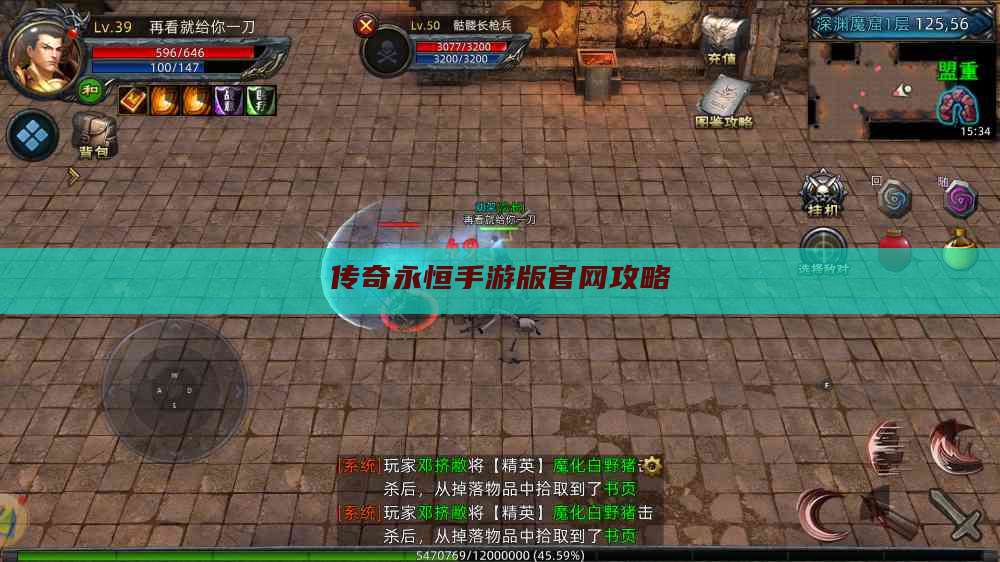 传奇永恒手游版官网攻略