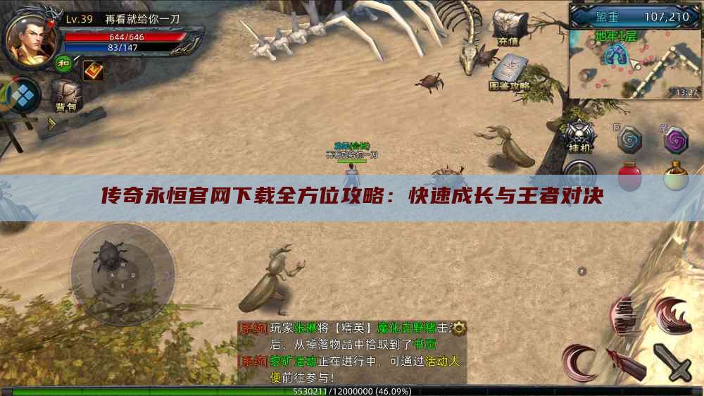 传奇永恒官网下载全方位攻略：快速成长与王者对决